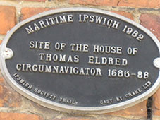 Ipswich Society Eldred plaque