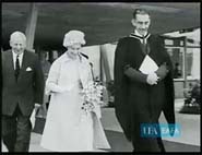 Fore Street Facelift 1961 Queen Elizabeth visit Anglia News short film 